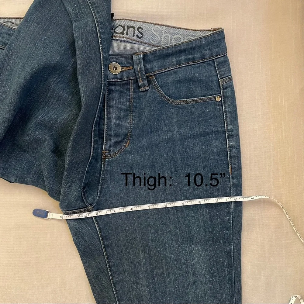 Calvin Klein Stretch Flare Mid Rise Jeans Size: 27/4 - Picture 13 of 16